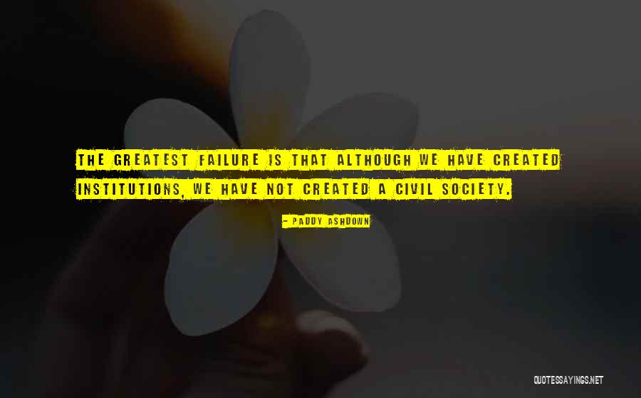 Kemakmuran Masjid Quotes By Paddy Ashdown Kemakmuran Masjid Quotes By Paddy Ashdown