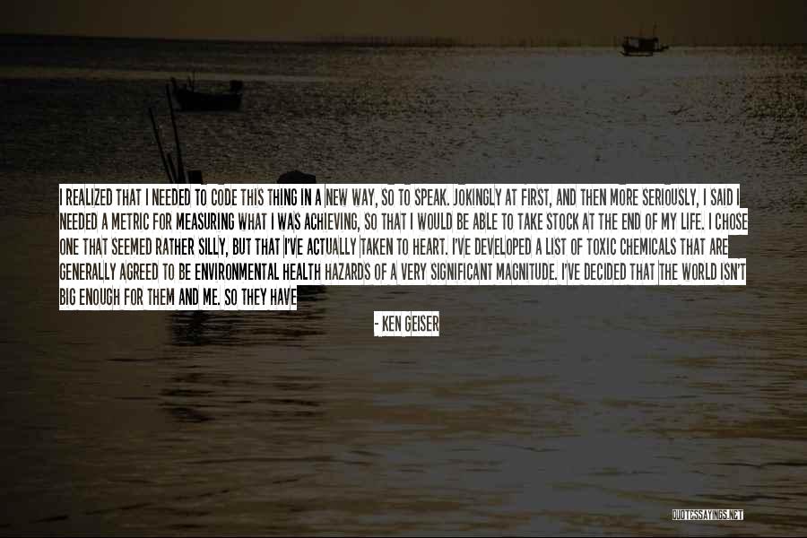 Ken Geiser Quotes 1747853 Ken Geiser Quotes 1747853