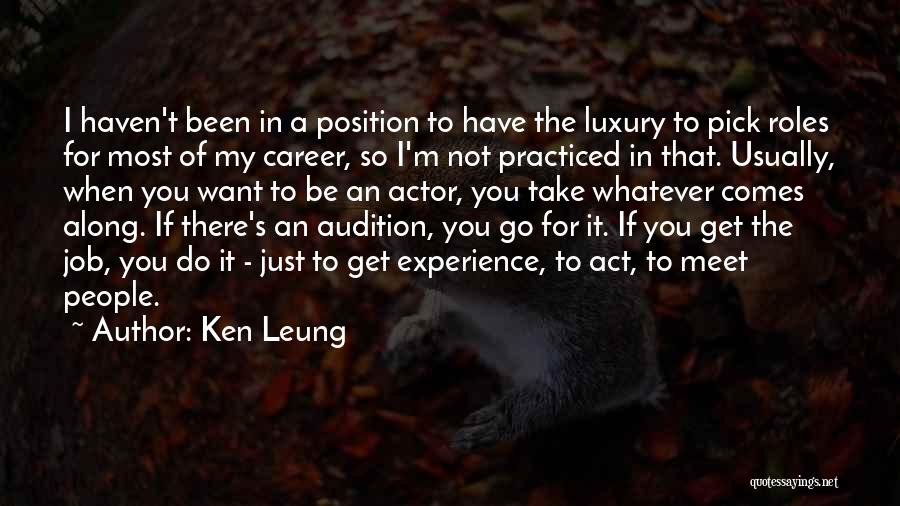 Ken Leung Quotes 94492