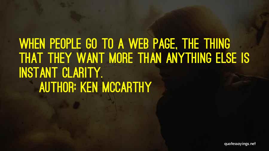 Ken McCarthy Quotes 341331