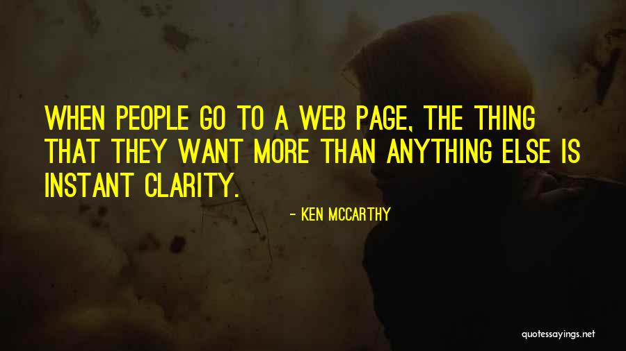 Ken McCarthy Quotes 341331