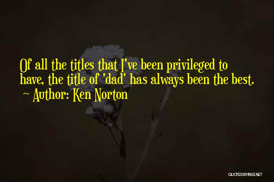 Ken Norton Quotes 781342