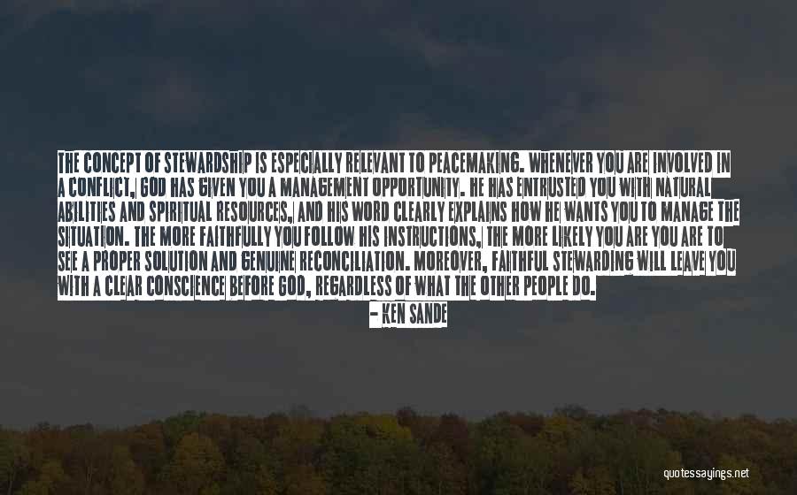 Ken Sande Quotes 1503139 Ken Sande Quotes 1503139