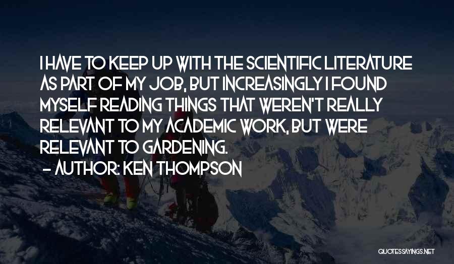 Ken Thompson Quotes 236242