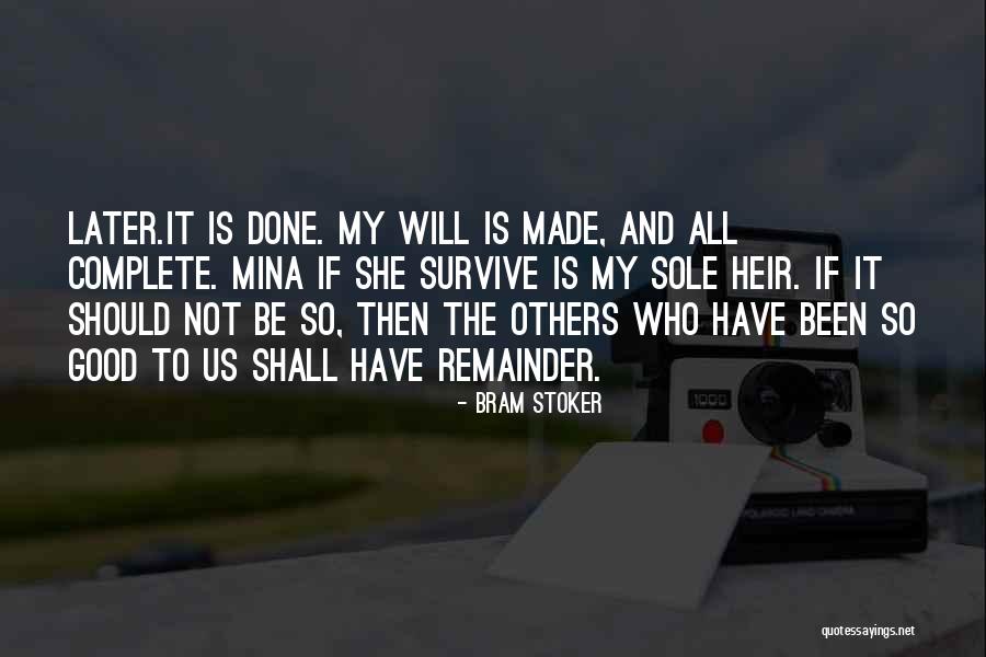 Kenaf Fiber Quotes By Bram Stoker
