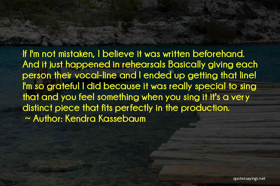 Kendra Kassebaum Quotes 1328066