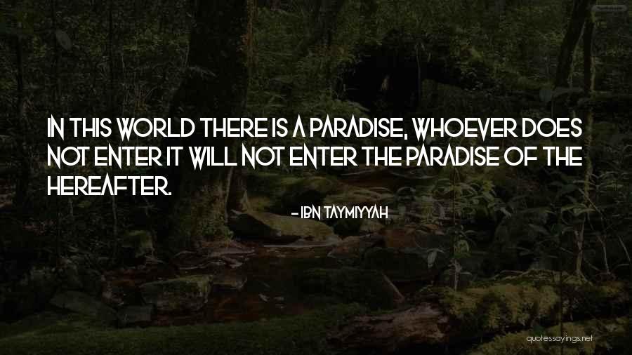 Kenery Island Quotes By Ibn Taymiyyah Kenery Island Quotes By Ibn Taymiyyah
