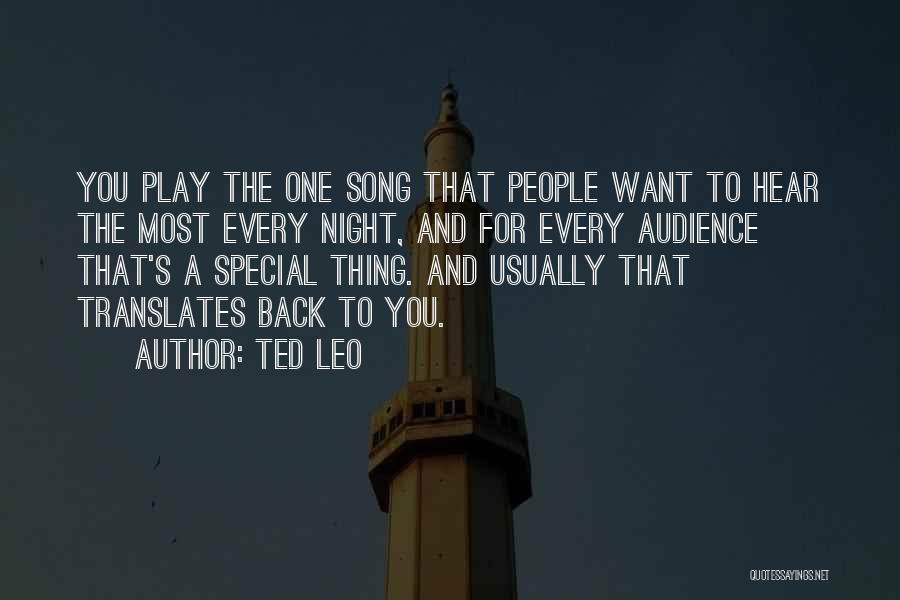 Kenig And Alcone Quotes By Ted Leo