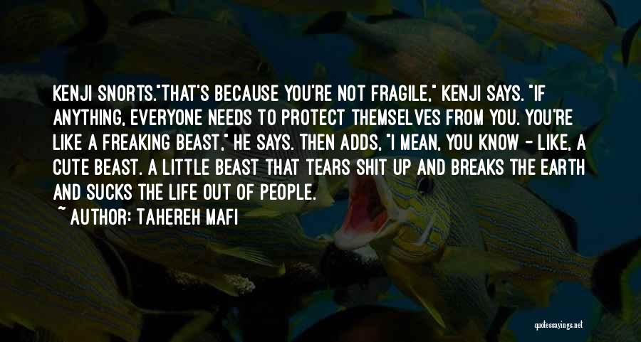 Kenji Ignite Me Quotes By Tahereh Mafi