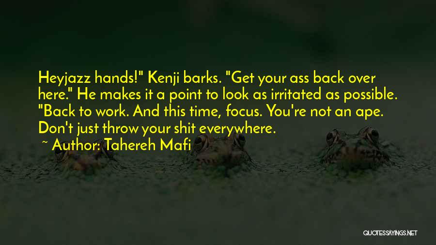 Kenji Quotes By Tahereh Mafi