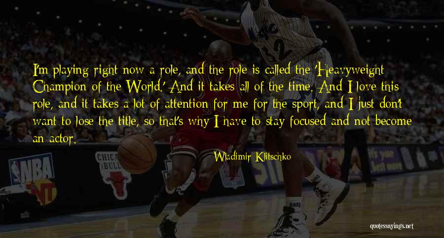 Kenjie Garcia Quotes By Wladimir Klitschko Kenjie Garcia Quotes By Wladimir Klitschko
