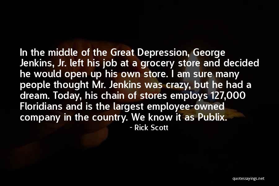 Kennels Jenkins Quotes By Rick Scott Kennels Jenkins Quotes By Rick Scott