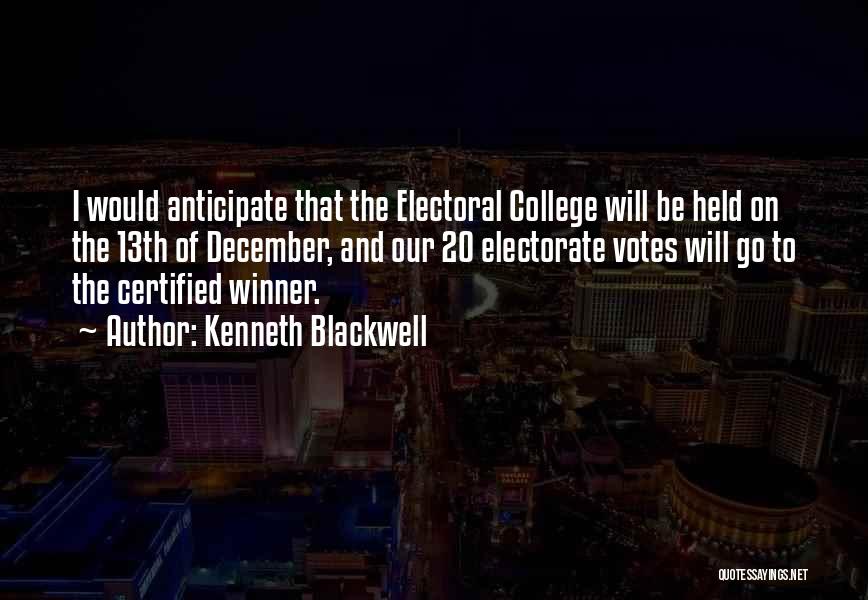 Kenneth Blackwell Quotes 1358557