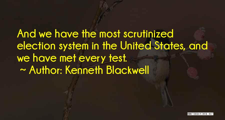 Kenneth Blackwell Quotes 273820