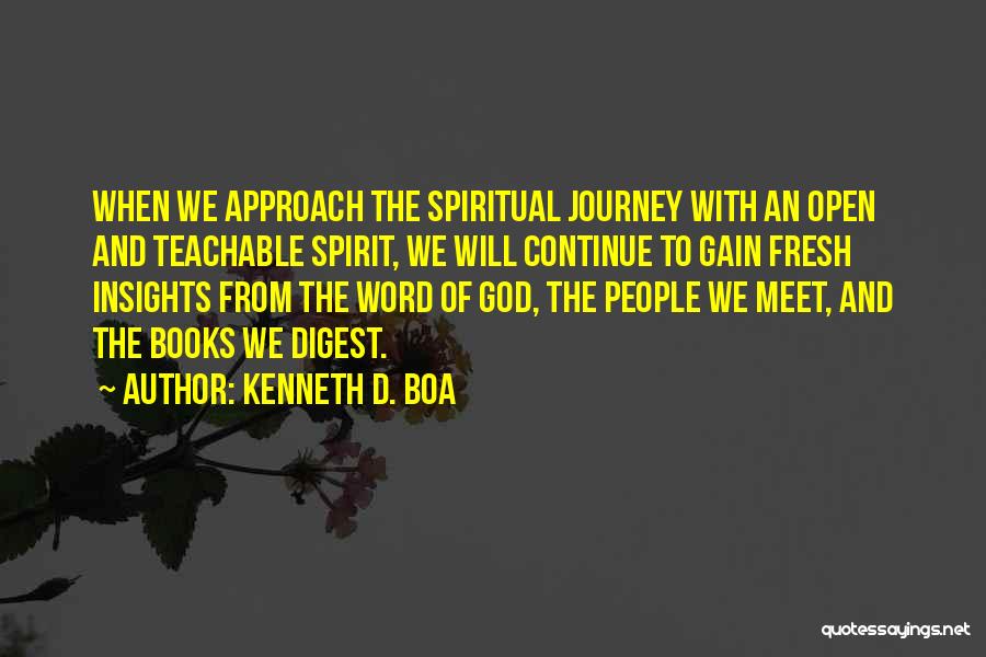 Kenneth D. Boa Quotes 1338973