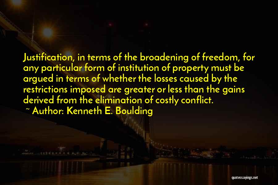 Kenneth E. Boulding Quotes 1698684