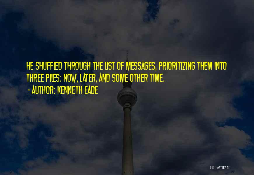 Kenneth Eade Quotes 2177447