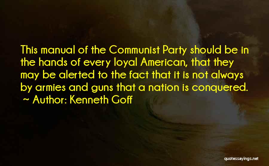 Kenneth Goff Quotes 1112302