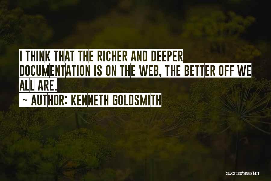 Kenneth Goldsmith Quotes 559138