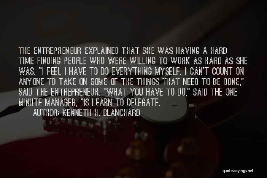 Kenneth H. Blanchard Quotes 195280