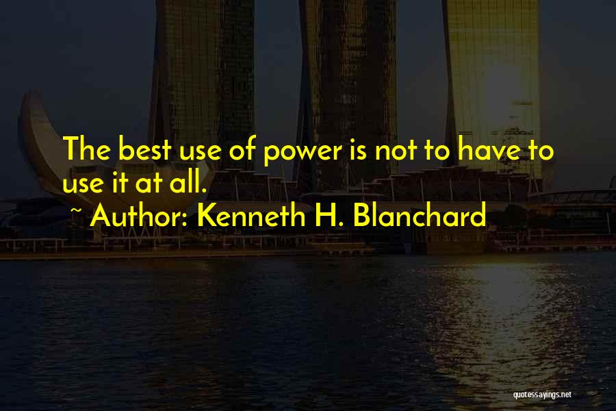 Kenneth H. Blanchard Quotes 215371