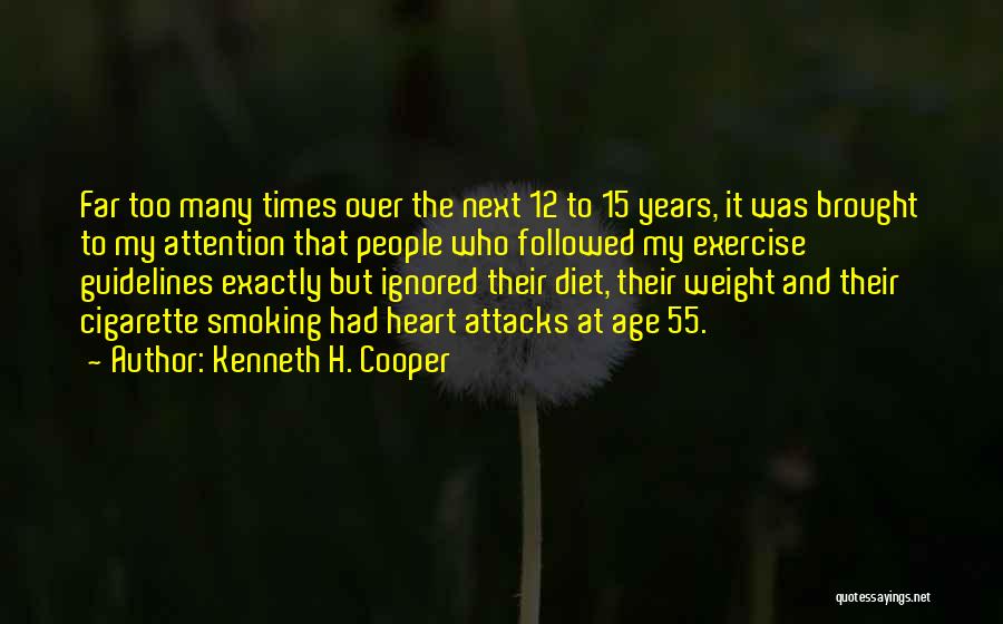 Kenneth H. Cooper Quotes 524406