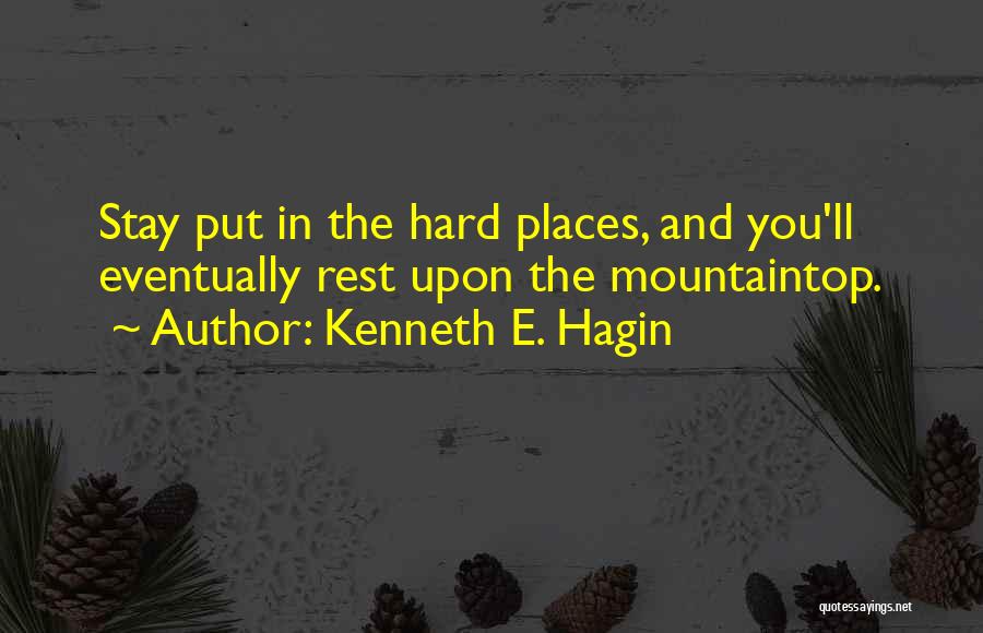 Kenneth Hagin Quotes By Kenneth E. Hagin