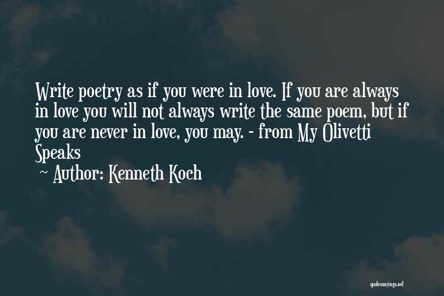 Kenneth Koch Quotes 718587