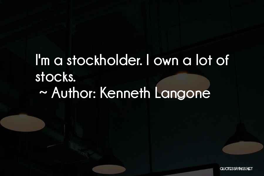 Kenneth Langone Quotes 140303