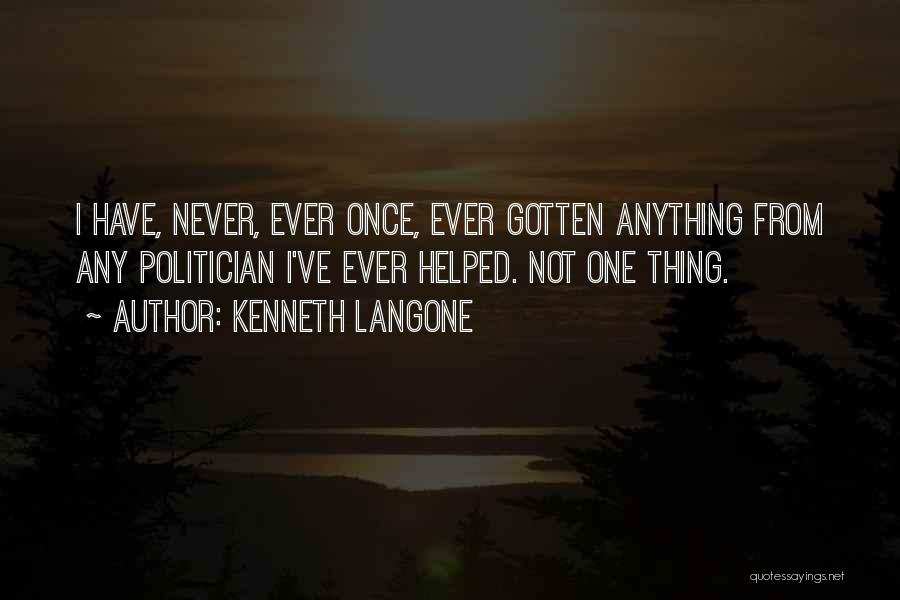 Kenneth Langone Quotes 1818325