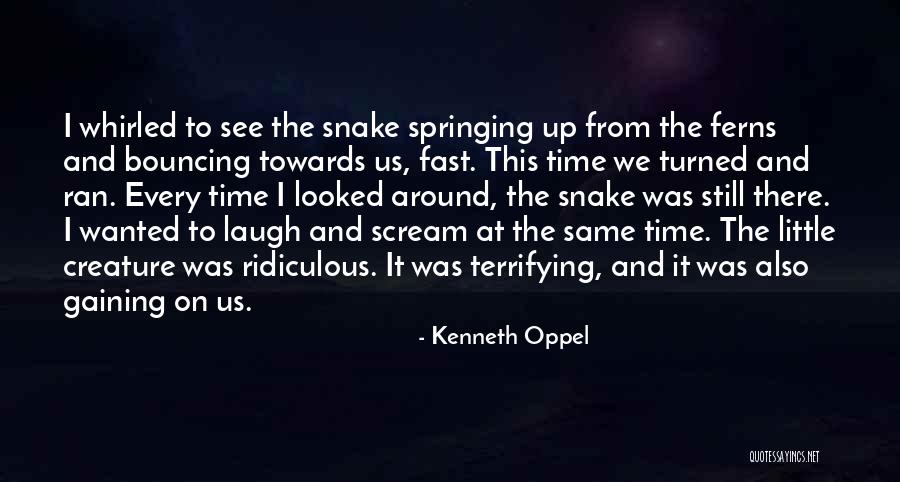 Kenneth Oppel Quotes 1721388