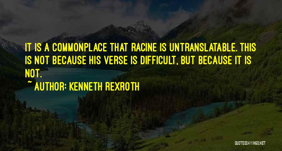 Kenneth Rexroth Quotes 348544