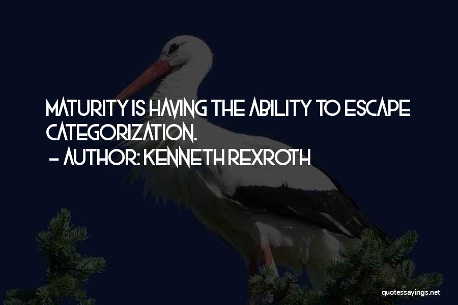 Kenneth Rexroth Quotes 767879