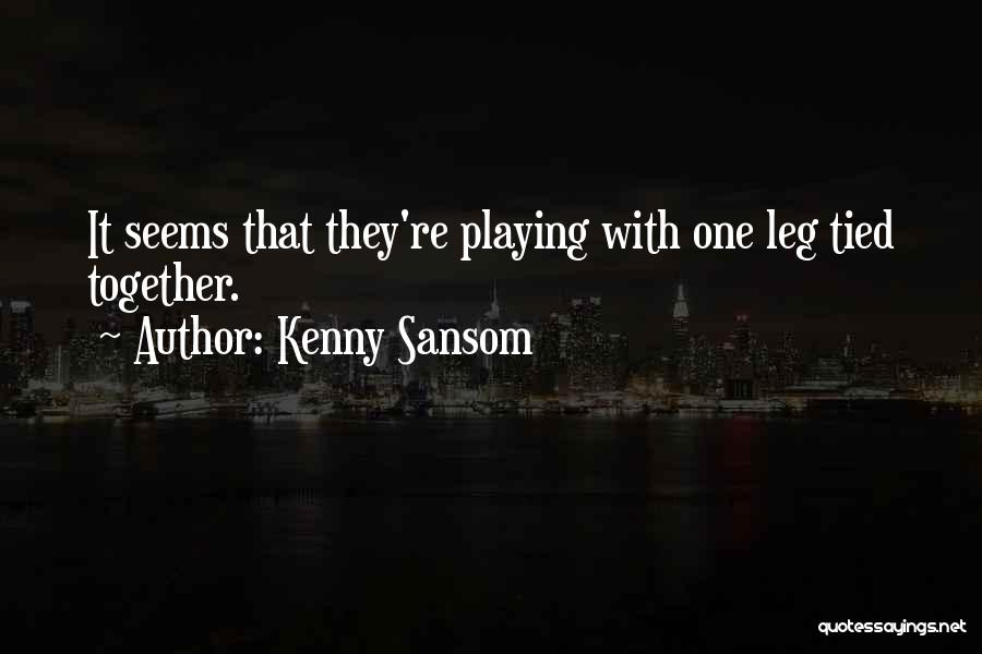 Kenny Sansom Quotes 1002851