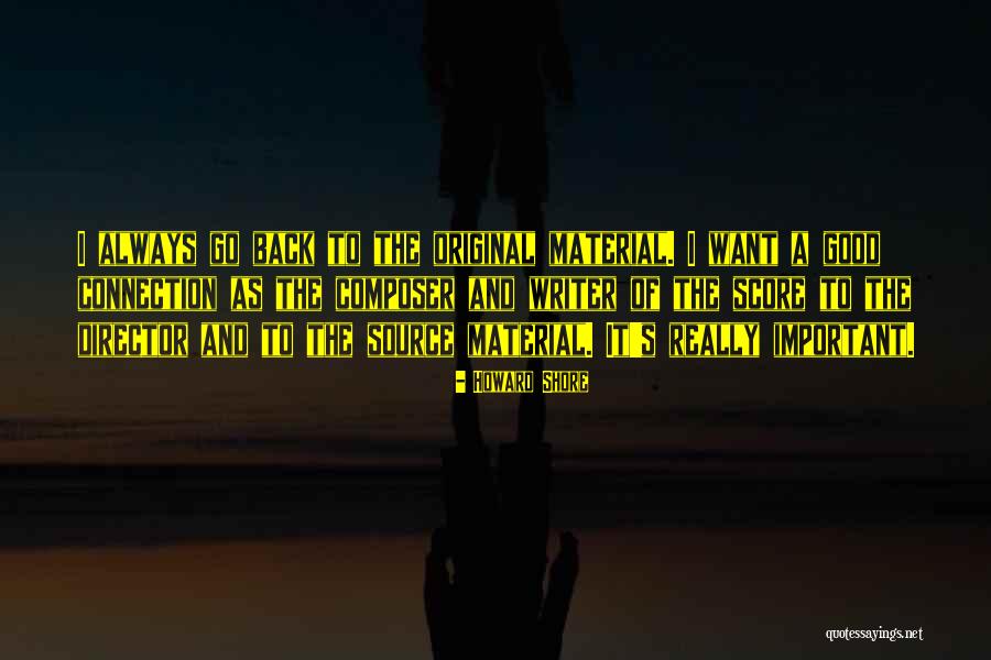 Kenton James Quotes By Howard Shore Kenton James Quotes By Howard Shore