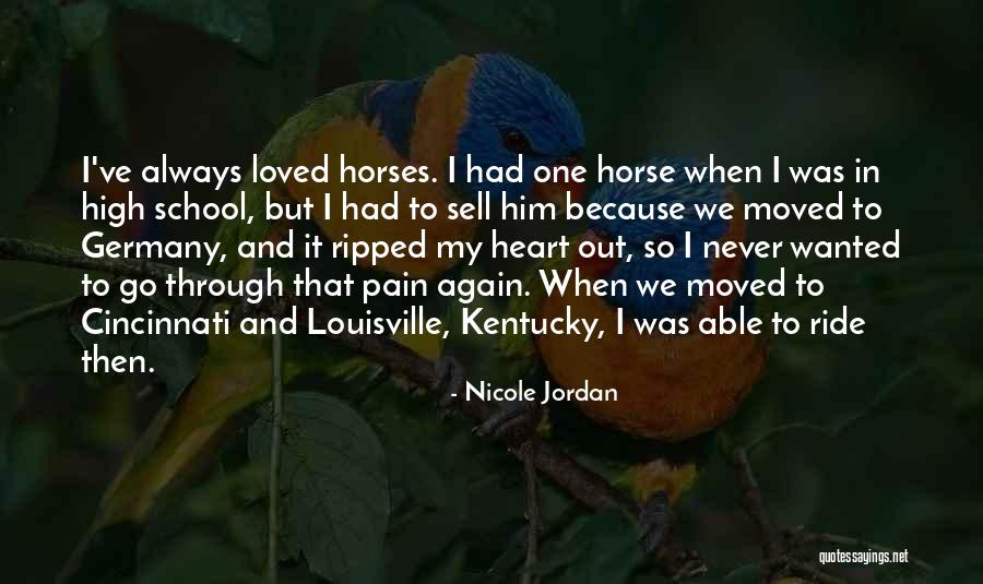 Kentucky Vs Louisville Quotes By Nicole Jordan