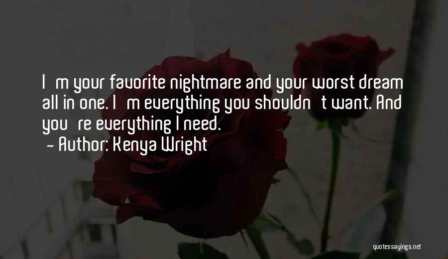 Kenya Wright Quotes 356168