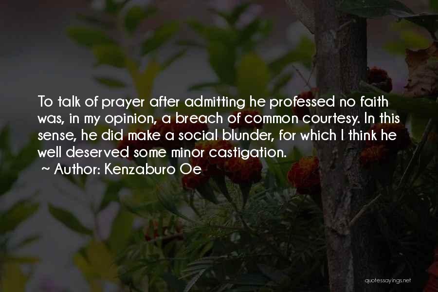 Kenzaburo Oe Quotes 1502169