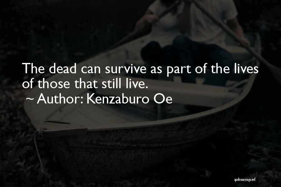 Kenzaburo Oe Quotes 1588007