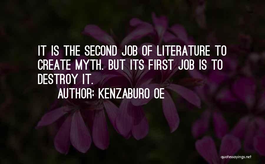 Kenzaburo Oe Quotes 1798763