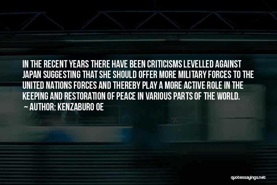 Kenzaburo Oe Quotes 1877697