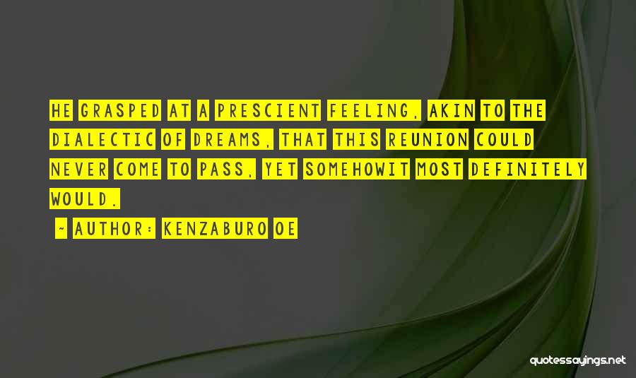 Kenzaburo Oe Quotes 195376