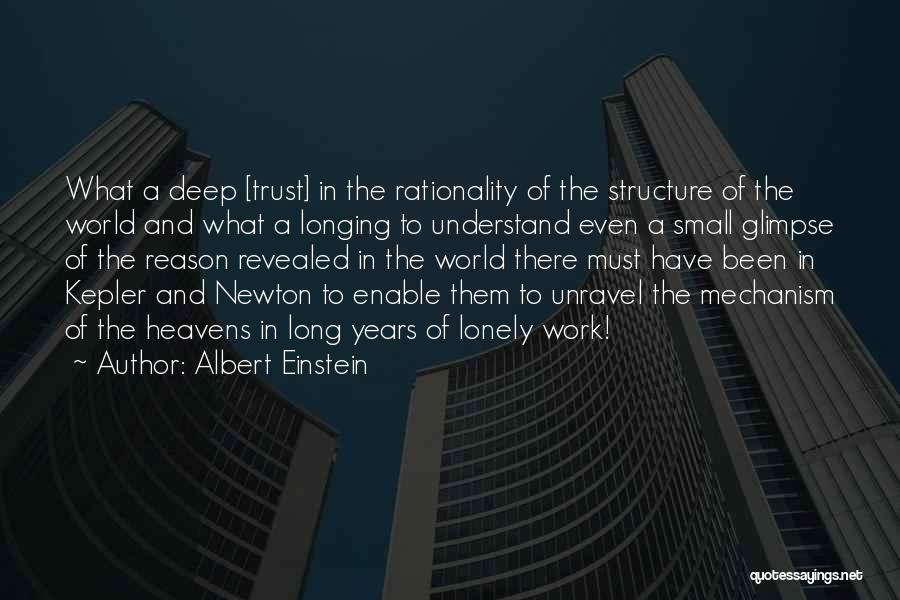 Kepler Quotes By Albert Einstein