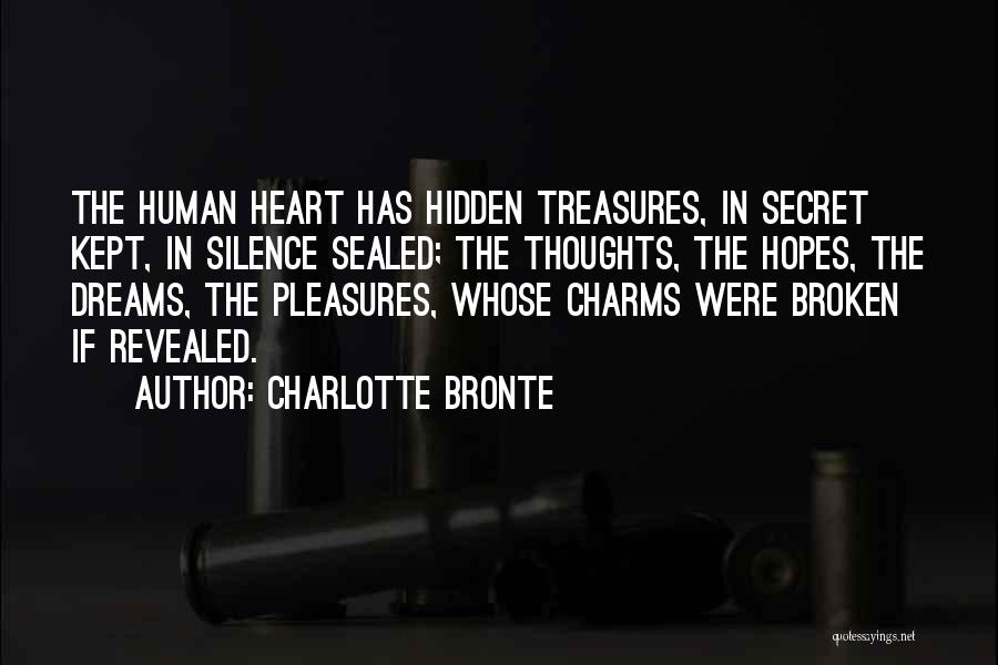 Kept Hidden Quotes By Charlotte Bronte