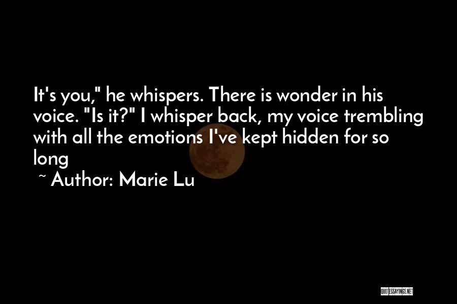 Kept Hidden Quotes By Marie Lu