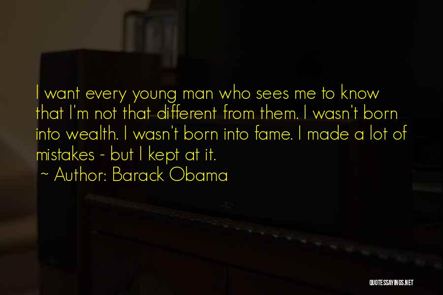 Kept Man Quotes By Barack Obama