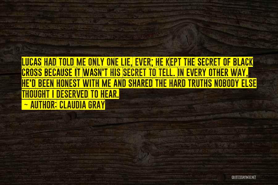 Kept Secret Quotes By Claudia Gray