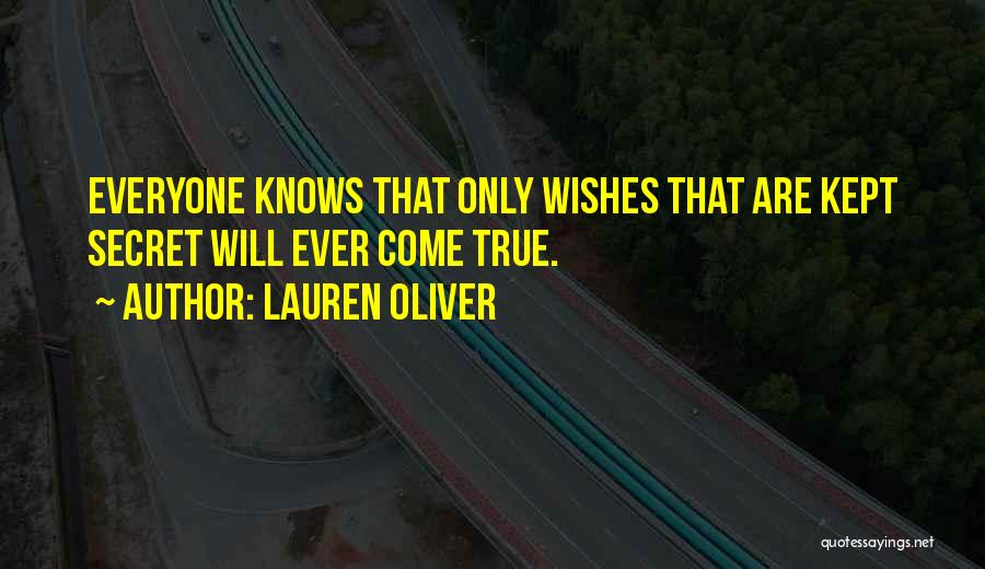 Kept Secret Quotes By Lauren Oliver