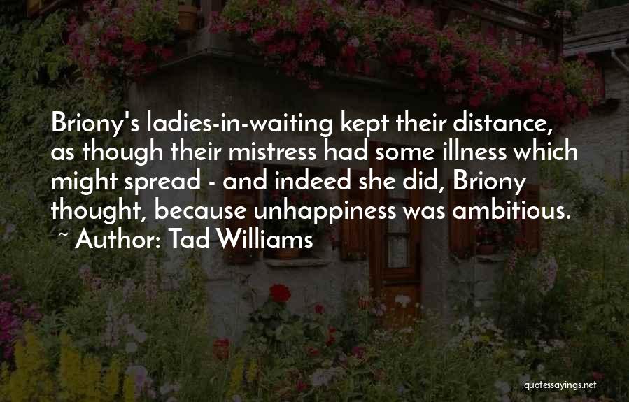 Kept Waiting Quotes By Tad Williams