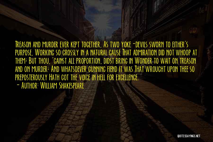 Kept Waiting Quotes By William Shakespeare